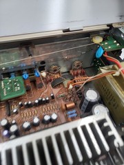 Vintage Marantz SR220 Stereo Receiver Silver Face – UNTESTED For Parts/Repair