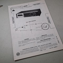 MORSE/ELECTROPHONIC Manual TR-6600CC Stereo Receiver 1974 Illustrated Repair