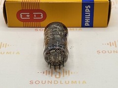 1x Philips PCC88 7DJ8 (6DJ8 equiv.) D-getter Pinched Waist -Heerlen, NL ’57 -NOS