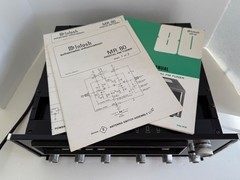 MCINTOSH MR80 FM STEREO TUNER WITH ORIGINAL MANUALS – AS IS
