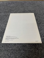 ⭐️Original Technics SL-1600mk2 / SL-1610mk2 User Instruction Manual & Receipt ⭐️