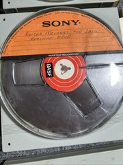 BASF Lot of 10 Reel to Reel Hard Plastic, Recorded Reels Untested, 7″