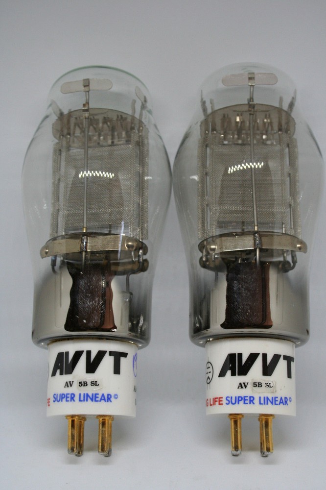 300B MESH PLATE AV5M ALESA VAIC PAIR NOS tube valve lampe röhre tsf 진공관 真空管 AMP