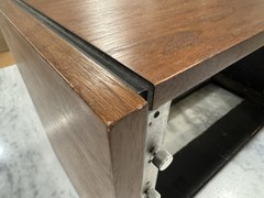 Crown By Jeln – Vintage Oiled Walnut Cabinet 6U Rack Mount VTG HiFi Wood Veneer