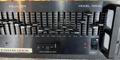 Vintage Altec Lansing Model 1653A Equalizer Rack Mount USA Pro Audio EQ 120V 30W