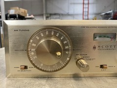 H.H. Scott 333 Wideband AM/FM Stereomaster Tube Tuner – SHOWN WORKING – *READ*