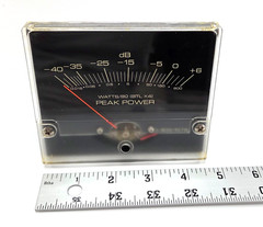 DBX BX-3 VINTAGE MONSTER AMPLIFIER PART LARGE VU METER 4.5″ * 2 AVAILABLE