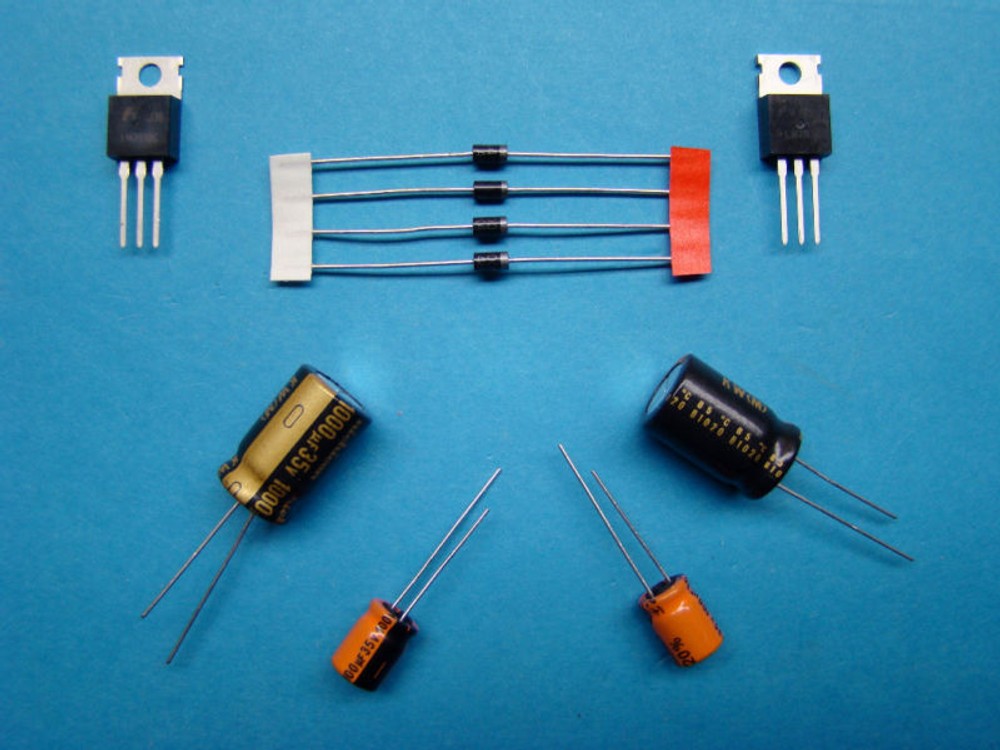 HAFLER DH-101 PC-1 REGULATOR REPAIR KIT WITH CAPACITORS