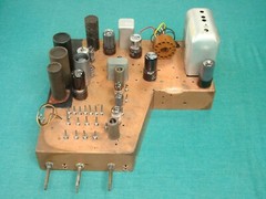 Motorola Model VT71, TS-4J Chassis with Tubes for 1940’s 7″ TV’s, All-Original