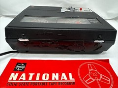 National Portable Reel To Reel RQ 102S Player Recorder PARTS/MAY NEED REPAIR VTG