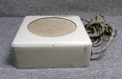 Vintage Dictaphone Speaker – With standard recepticle for speaker output