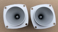 Pair Hitachi H-54H HF Bullet Tweeter Alnico Driver DOD & 8.1 DCR- HS-1400W