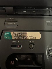 Sony Video Walkman GV-M20 NTSC Video 8