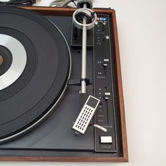 Vintage BIC 980 Belt Drive Turntable Stanton 681EEE Cart/Stylus Orig Cover READ
