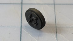 Pioneer CT-F1250 CT-F900 cassette deck Idler wheel with tire.