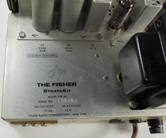 Fisher KM-60 StrataKit Tube Stereo Multiplex FM Tuner Working w/Original Manual