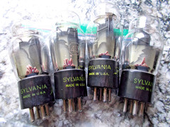 Sylvania 45 Tube Four Triodes Bag 7
