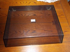 GARRARD TURNTABLE DD75 HINGED DUST COVER LID PARTING OUT EXCELLENT!