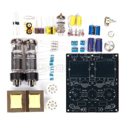 HiFi EL34 Vacuum Tube Amplifier Class A Single-ended Stereo Audio Amp DIY Kit