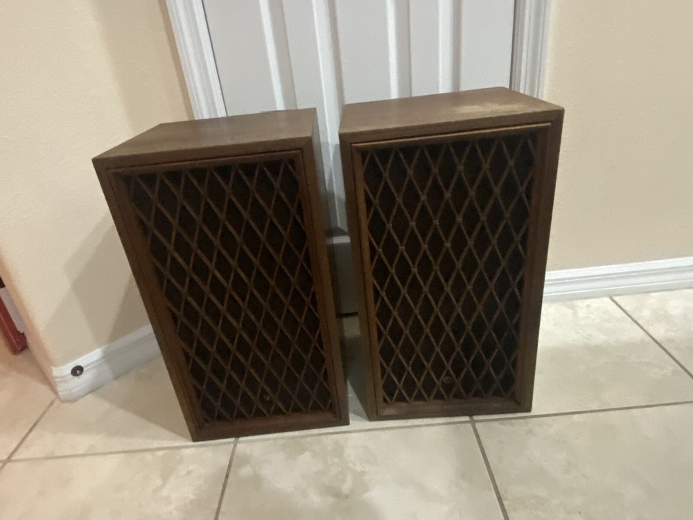 Pioneer CS-66E Speakers Pair – Vintage Japan – Works