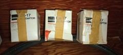 3x Vintage SHARP EA-17 AC Adapters OEM Original In Box Retro Electronics NOS