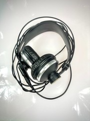 AKG K171 Studio Headphones Vintage Monitor 10ft Cable 1/4” Adapter Tested