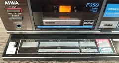 AIWA AD-F350E Rare Vintage Stereo Cassette Deck Warranty Serviced
