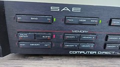 VINTAGE SAE COMPUTER DIRECT LINE DIGITAL TUNER MODEL T101 (FOR PARTS UNTEST) BB4