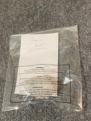 Sansui Turntable 45 RPM Adapter Translucent Smoke Gray Part Plastic Vintage