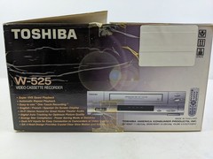 NEW Toshiba W-525 Super VHS 4 Head HiFi Stereo VCR VHS Player Open Box