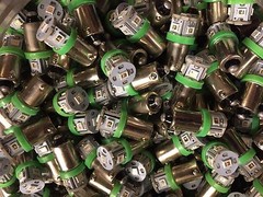 (3)BAYONET LED LAMPS /6.3V AC// KA-6100 5700 9100 2002 8300 – DIAL METER Kenwood
