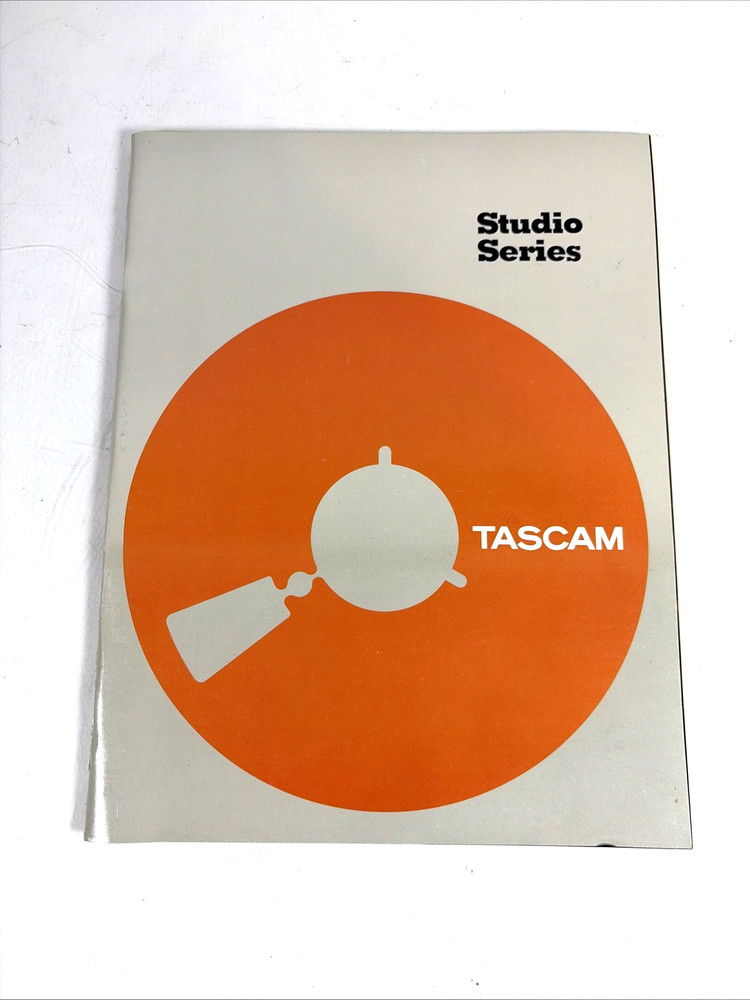 Studio Series Tascam Equipment, 41 color brocher – 1981