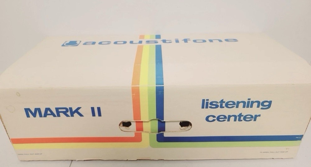 Rare Vintage Mark II Distributor Audiotronics Model 1300 Listening Center