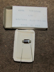 Western Electric 400E Varistor New In Box , 100 Available