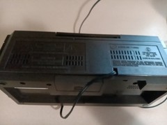 Vintage GE Model 7-4965A Digital Alarm Clock Radio AM/FM Cassette Recorder Works