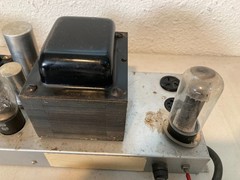 Vintage Hammond Tube Amplifier Chassis Project – Transformers, Sockets