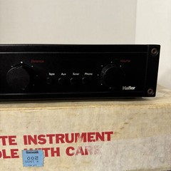HAFLER MODEL 100 STEREO PREAMPLIFIER – SERVICED – CLEANED – TESTED – WITH BOX