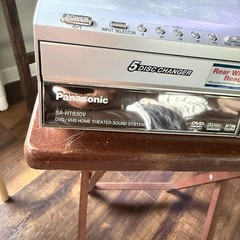 PANASONIC SA-HT830V 4 Head Hi-Fi 5 DVD VHS Combo VCR Works With Remote TESTED