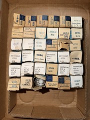 LOT OF Thirty Six (36 Count) Western Electric Tubes 407A 407B 408A 415A 443 423