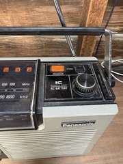 PANASONIC SPACER FM-AM RADIO STEREO 8 TRACK PLAYER RF-7100 See Desc.