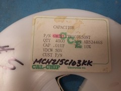 GMC21X7R103K5ONT, Cap Ceramic .01uf 50V 10% SMT 805