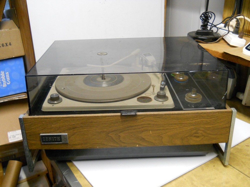 Zenith Circle Of Sound Solid State Vintage Vinyl Record Player Parts & Repair
