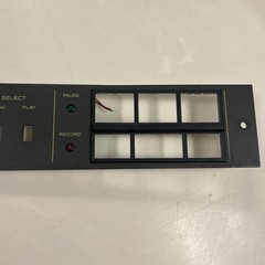 TEAC A-3440 Power Function Faceplate Replacement Play Pause Stop