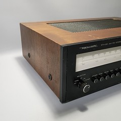 Realistic STA-85 AM/FM Stereo Receiver Walnut Veneer Black Tested