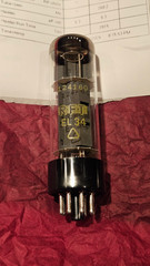 RARE Matched Quad (4) Siemens RFT EL34/6CA7 Tube Amplitrex AT-1000 Tested