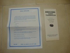 DISCO MAGIC DISC. NOS/NIB. TRANSFORM WALLS INTO A COMPLETE AUDIO SYSTEM. RARE.
