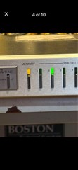 Crown FM Two Tuner Stereo Silver With Rack Handles. Fully Serviced!