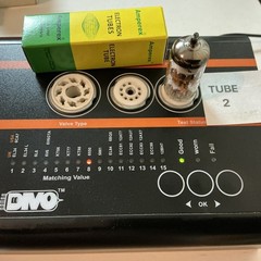 Rare NOS Amperex 12AX7A ECC83 Tubes MATCHED Bugle Boy 12ax7 7025 B339 PERFECT!