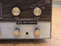 The FISHER 700 T AM FM STEREO RECEIVER AMPLIFIER 700-T | Vintage Audio READ