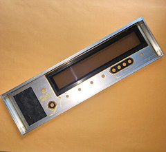 Rare WHITE LETTERING Realistic STA-80 Faceplate – Silver Face with White Letters